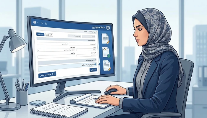 فاکتور اصلاحی در سامانه مودیان